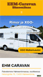 Mobile Screenshot of ehmcaravan.fi